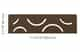 Schluter Shelf Rectangle Niche Curve Bronze SNS1D6TSOB