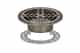 Schluter Kerdi-Drain Ens Grille 6" Ronde Inox KD6GRKRE