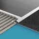 Diaplas Tile to Carpet Profiles | Satin Anodized 222 | 8 mm