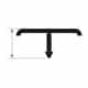 Diaplas T-Shaped Profile | Satin Anodized 222 | 20 mm